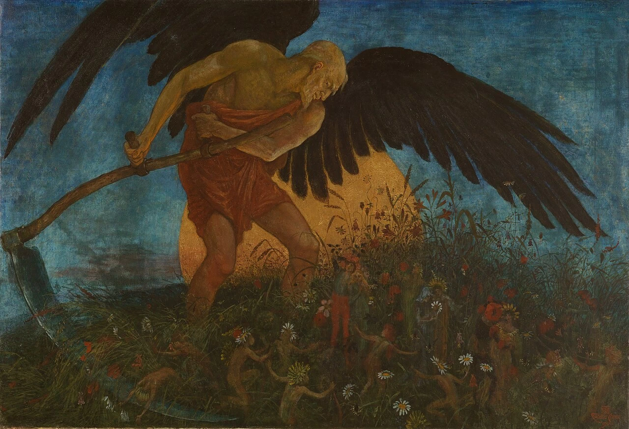 La morte del mietitore, 1900 - Staatliche Kunsthalle Karlsruhe, Karisruhe